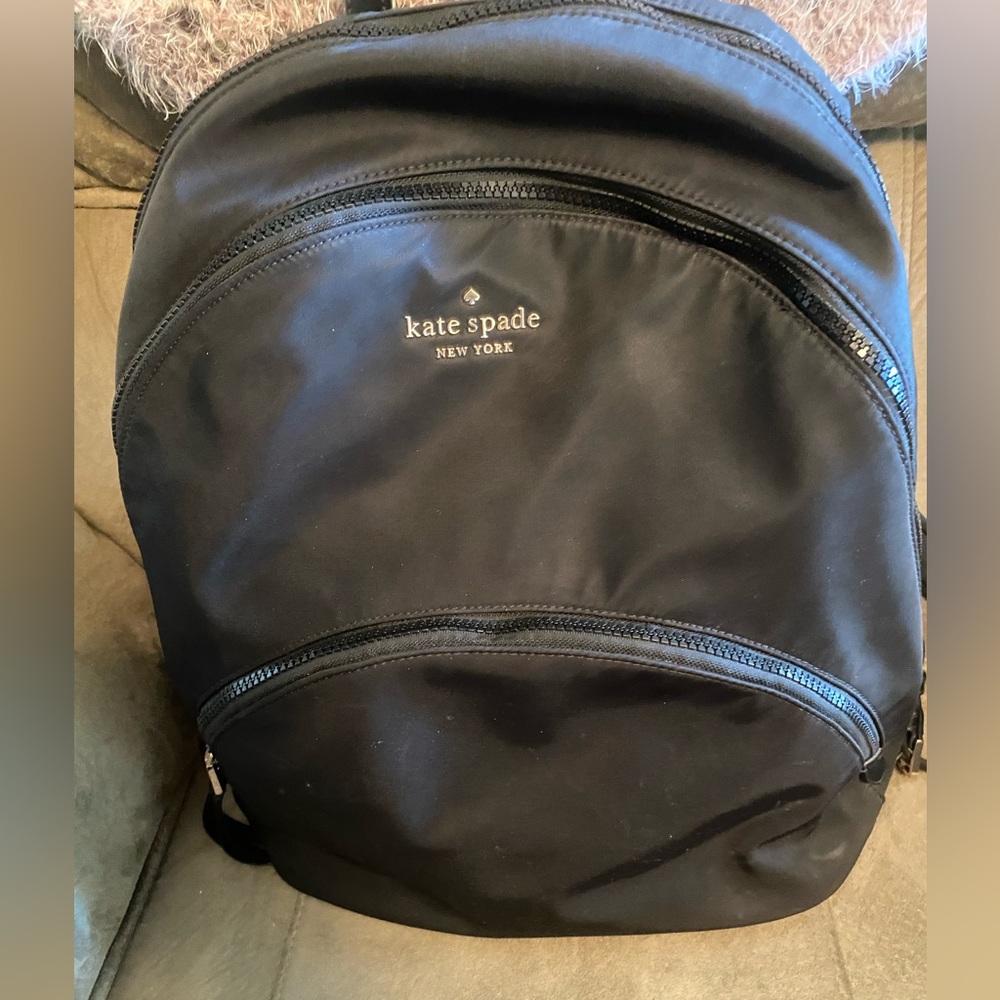 Kate Spade Nylon Zipper Top Backpack